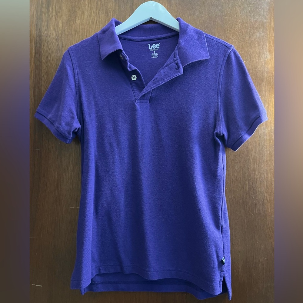 Lee Purple Men’s Polo Tee Shirt